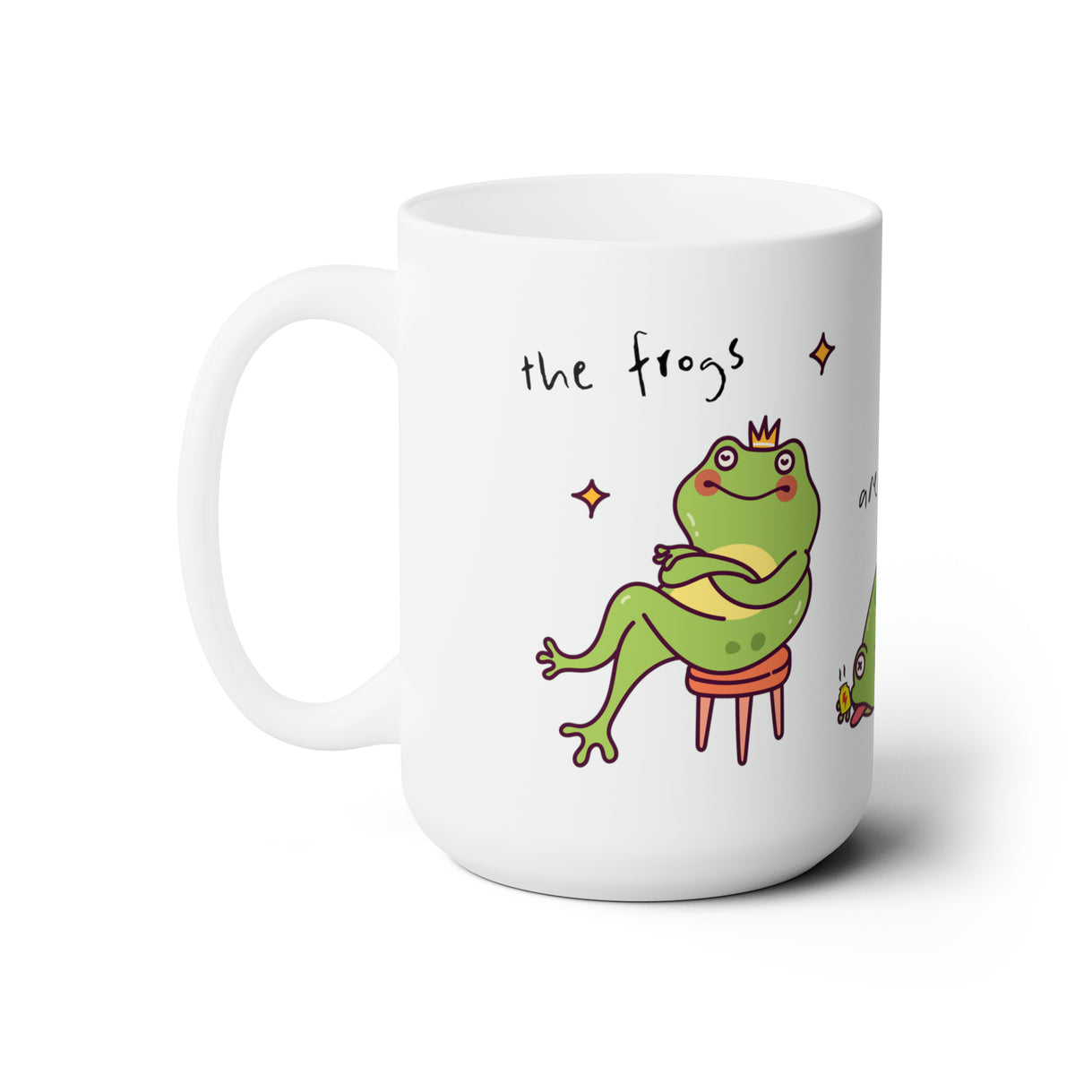 The Frogs Are Turning Gay • Mug