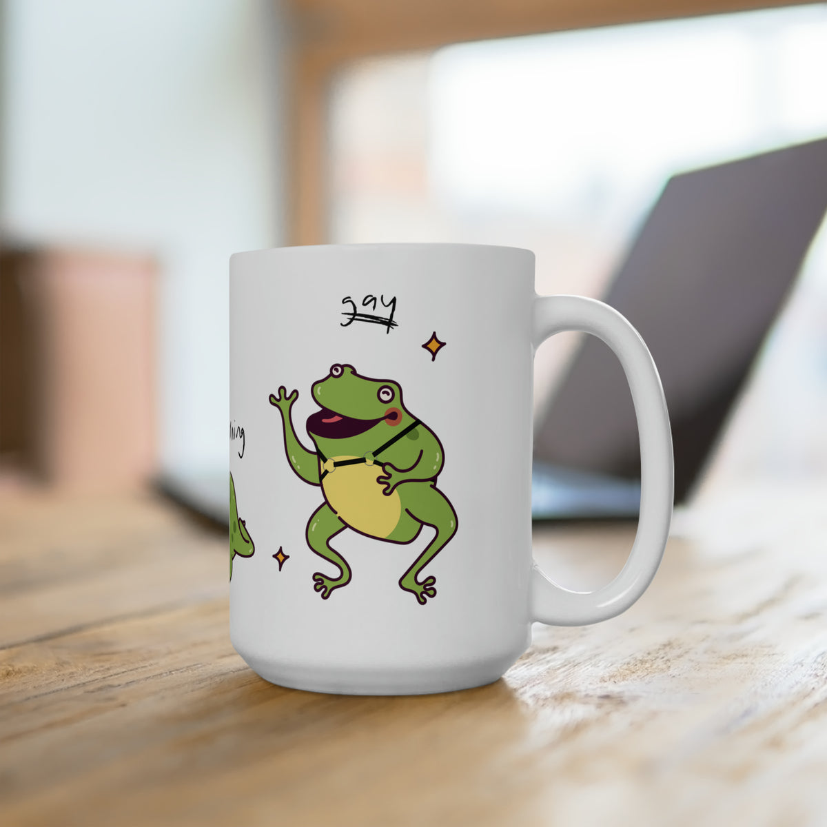 The Frogs Are Turning Gay • Mug