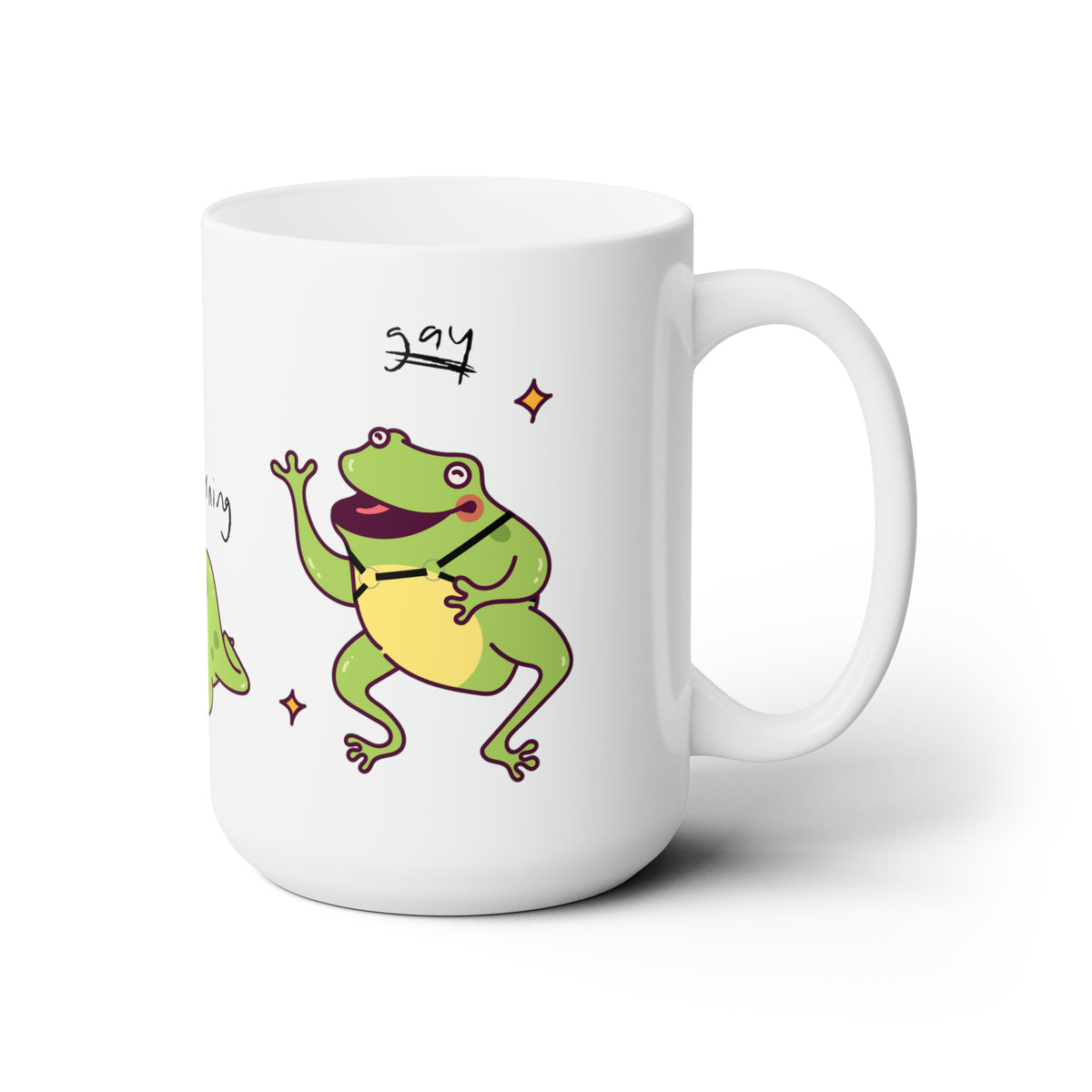 The Frogs Are Turning Gay • Mug